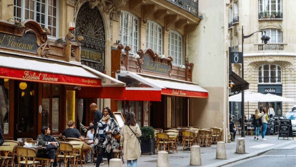 Paris Hidden Gems Charming Parisian Bistro on Cobblestone Street