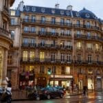 Paris Hidden Gems - Charming Parisian Street Scene at Twilight
