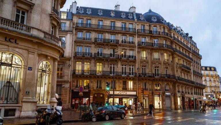 Paris Hidden Gems - Charming Parisian Street Scene at Twilight