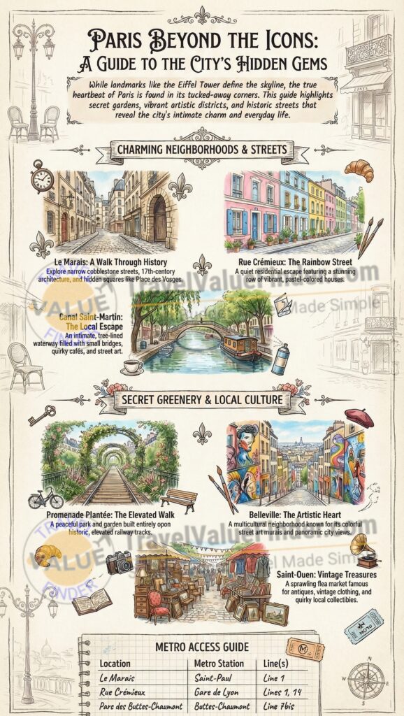 Paris Hidden Gems You Should Not Miss: My Personal Guide 2 Infographic - Paris Hidden Gems You Should Not Miss - My Personal Guide