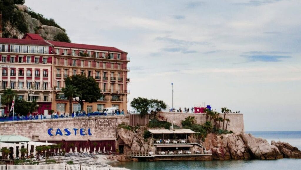 Nice Beach Town along the Sea Shore