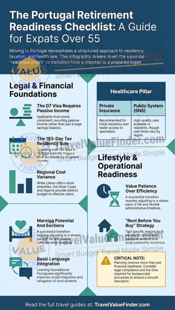 Download the Free Portugal Retirement Checklist - Infographic