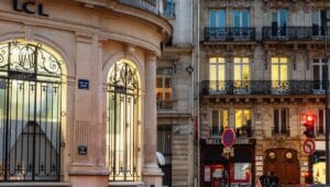 Cost of Living in France - Rue de Rome, Paris in the Evening
