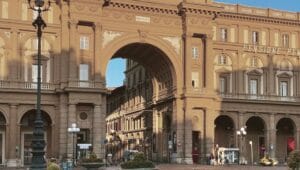 Florence Food Guide Golden Hour at Piazza della Repubblica, Florence