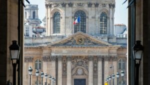 France Retirement Scorecards - Institut de France seen from Louvre