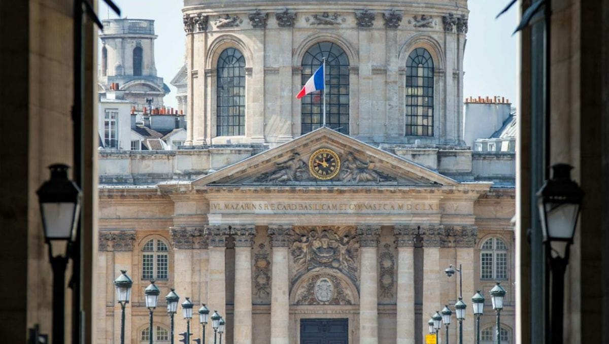 France Retirement Scorecards - Institut de France seen from Louvre