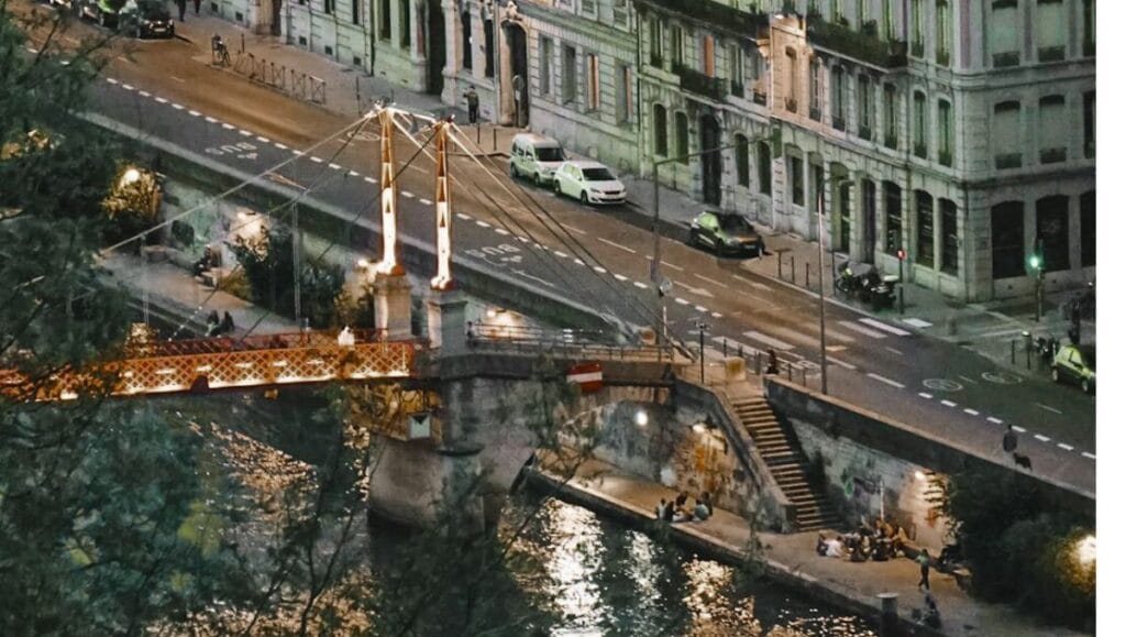 Lyon Itinerary for First-Time Visitors Lyon and Rhone in Evening