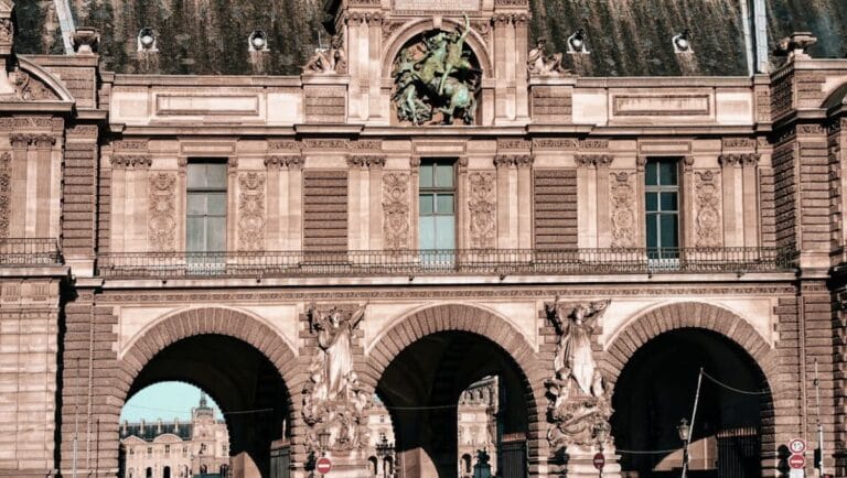 Taxes in France for Retirees - Historical Building with Sculptures in Paris France