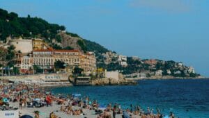 Nice Beaches Guide Sunny Beach Day on Nice French Riviera