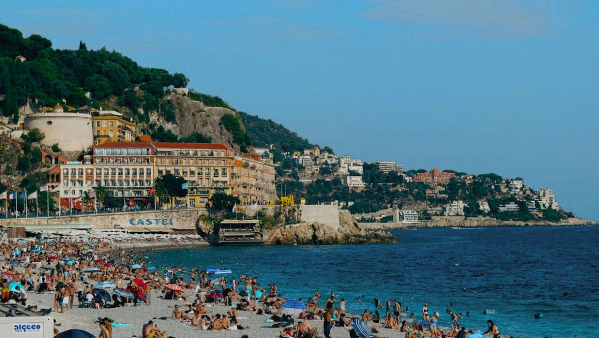Nice Beaches Guide Sunny Beach Day on Nice French Riviera