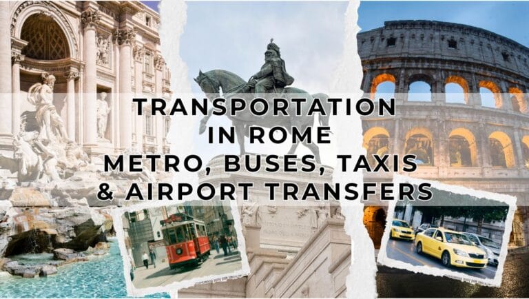 Transportation in Rome - Metro - Buses - Taxis - Airport Transfers