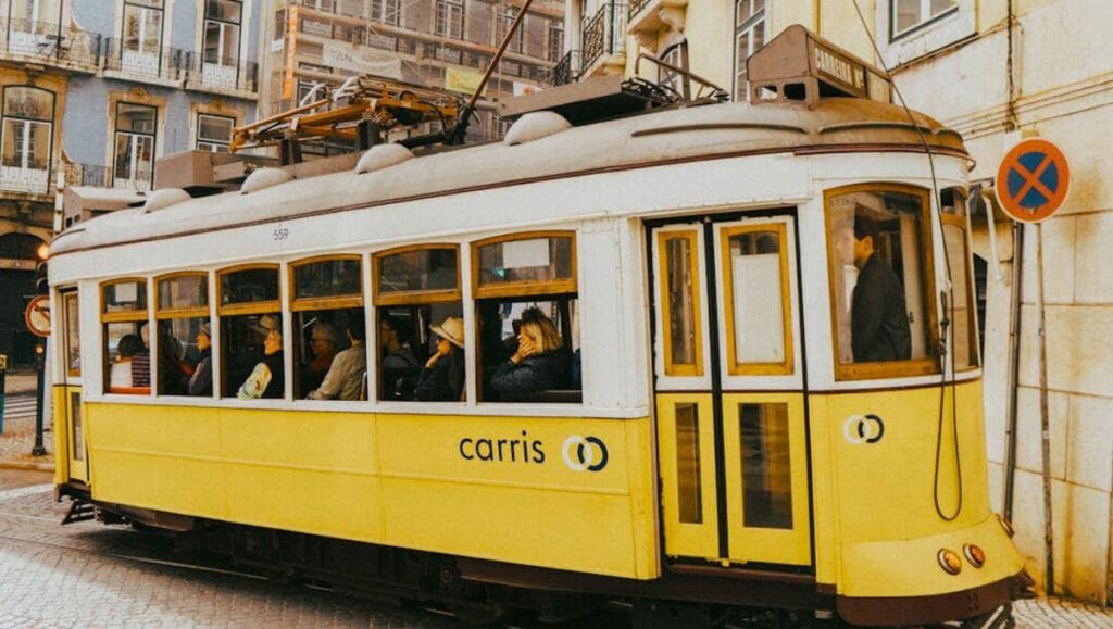 Cable Car in Lisbon