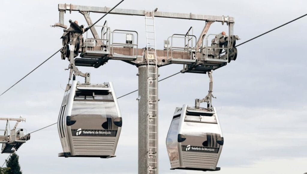 Montjuïc Cable Car in Barcelona
