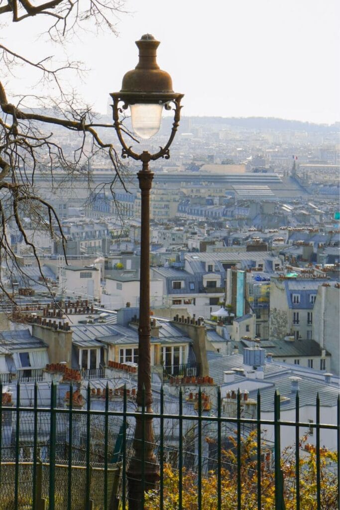 Street Scene in Montmartre Paris