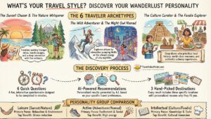Infographics to Discover Your Travel Personality Quiz