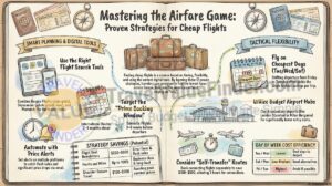 Infographic - How to Find Cheap Flights - 12 Proven Strategies That Actually Work