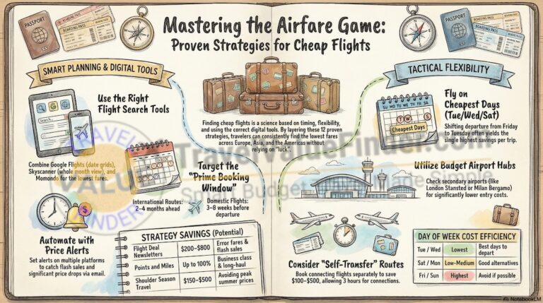 How to Find Cheap Flights: 12 Proven Strategies That Actually Work 4 Infographic - How to Find Cheap Flights - 12 Proven Strategies That Actually Work