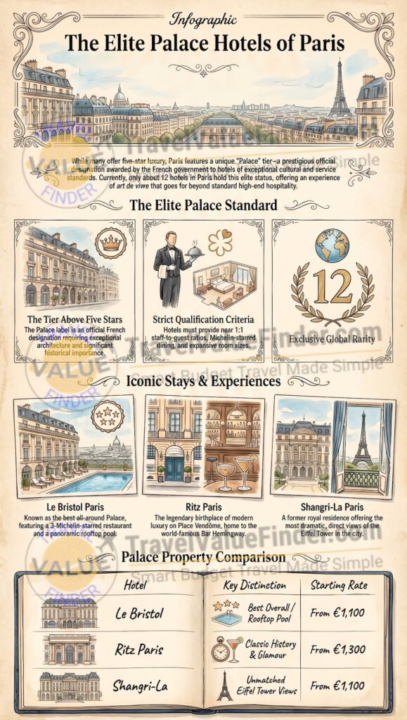 Infographic - Luxury Hotels in Paris - 5 Star Boutique Stays