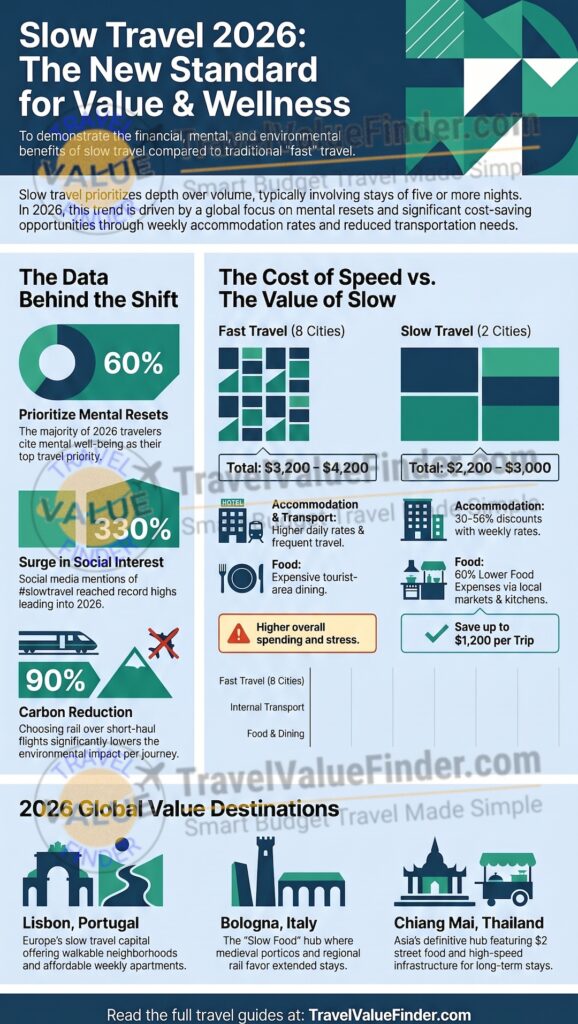 Slow Travel 2026 - The Complete Guide - Infographic