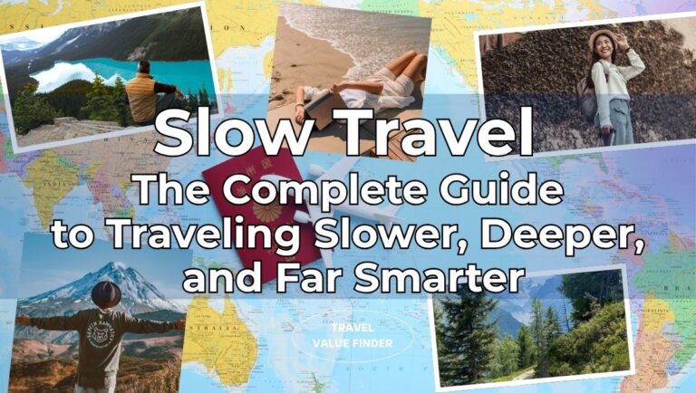 Slow Travel - The Complete Guide to Traveling Slower, Deeper, and Far Smarter