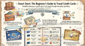 Best Travel Credit Cards - Earn Points and Travel Free - Infographic
