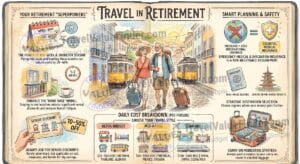How to Travel in Retirement - Travel Planning Guide Infographic - Travel Value Finder