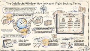 What is the Best Time to Book Flights to Get the Cheapest Prices Infographic
