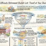 50 Best Places to Visit in Retirement - The Definitive Bucket List Guide - Infographic - Travel Value Finder