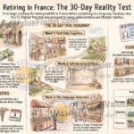 Retiring in France Reality Test Infographic - Travel Value Finder