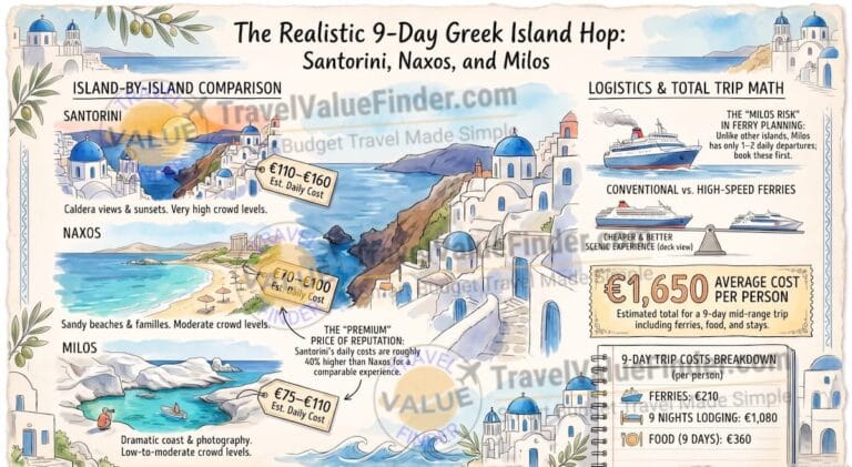 Best Greek Islands to Visit: I Spent 9 Days Island-Hopping to Find Out Which Ones Are Actually Worth It 5 Best Greek Islands to Visit - 9-Day Greek Island Hopping Guide - Travel Value Finder
