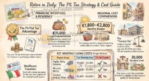 Cost of living in Italy for retirees - Italy Retirement Tax Strategy Guide - Travel Value Finder