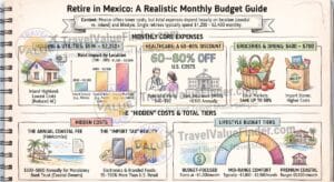 Cost of living in Mexico for retirees - Retirement Monthly Budget Guide - Travel Value Finder