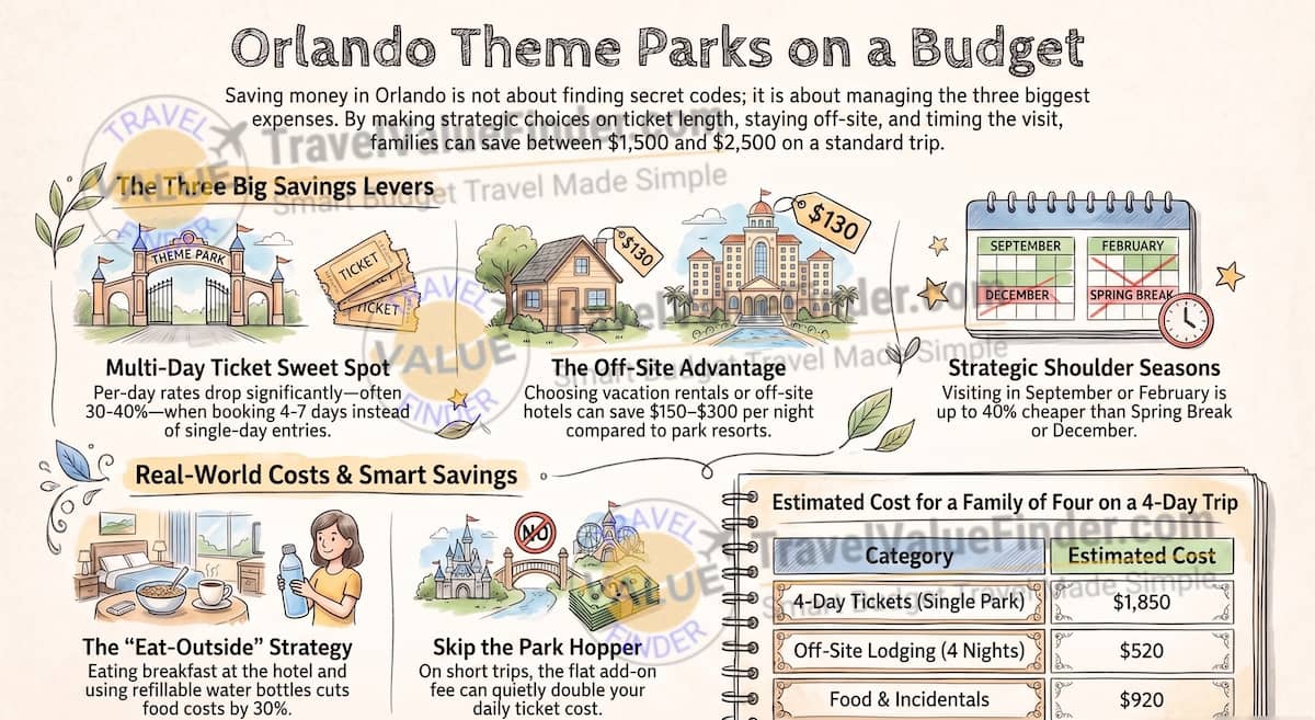 Orlando Theme Park Budget Tips - Travel Value Finder