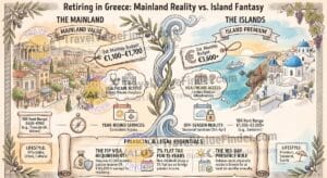 Retire in Greece - Visas, Costs, and Regional Realities - Mainland vs. Island Greek Retirement - Travel Value Finder