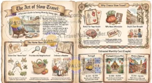 The Art of Slow Travel Infographic Slow Travel In Retirement- Travel Value Finder