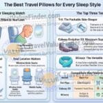 Best Travel Neck Pillow for Flights - Travel Pillows for Every Sleeper - Travel Value Finder