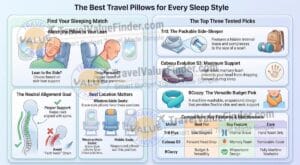 Best Travel Neck Pillow for Flights - Travel Pillows for Every Sleeper - Travel Value Finder