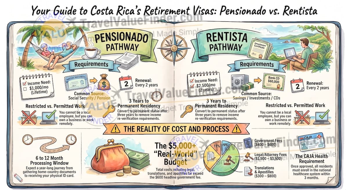 Costa Rica's Retirement Visa, Explained: What I'd Actually Prepare Before Applying 1 Costa Rica Retirement Visa Guide Travel Value Finder