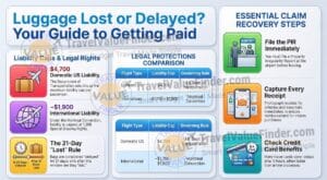 Guide to Lost or Delayed Luggage Claim Reimbursement - Travel Value Finder