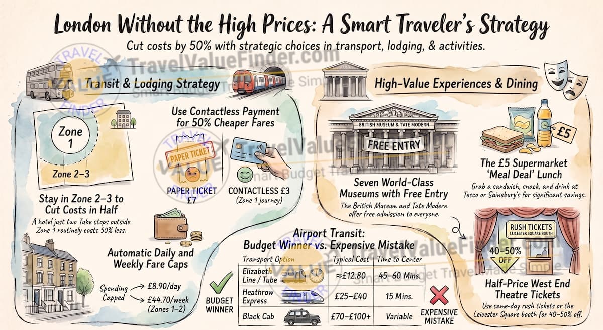 London on a Budget - Travel Strategy Guide - Travel Value Finder