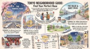 Where to Stay in Tokyo - Neighborhood Accommodation Guide - Travel Value Finder