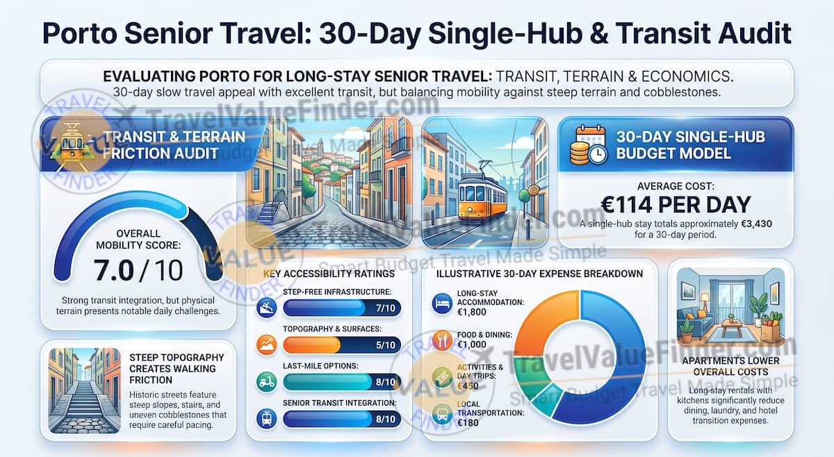 Porto Senior Travel Audit - Travel Value Finder